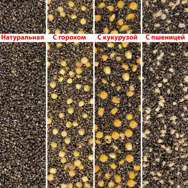 Конопля натуральная с пшеницей Carpomaniya  Premium 980 г (конопля+пшеница) 1