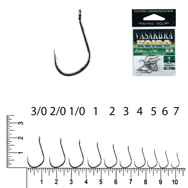 Крючки EastShark NEW Vasakura KOISO BL