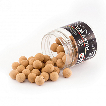 Бойлы тонущие GBS Baits Насадочные Milky Way 15мм 132 г (Млечный путь) 