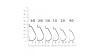 Крючок офсетный EastShark 5163