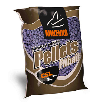 Пеллетс Minenko PMbaits CSL 10мм 3 кг (Без вкуса)   Меланжевый