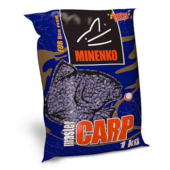 Пеллетс Minenko Master Carp Halibut 5мм 1 кг (Палтус)   Меланжевый