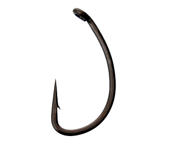 Крючки Carp Pro Curved Shank Size 6 Black Teflon 