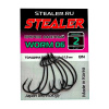 Крючок офсетный Stealer WORM 06 Size 2 Black Nickel 7шт