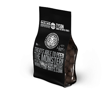 Бойлы тонущие FFEM Baits High Attractive Tyson 20мм 400 г (Острый кальмар специи) 