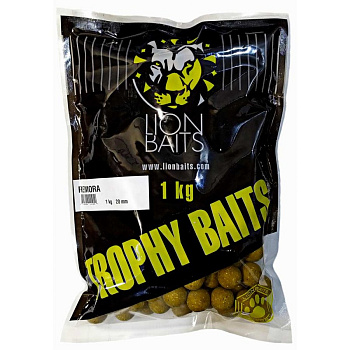 Бойлы тонущие Lion Baits  Trophy Baits Remora 20мм 1 кг (Мёд клубника) 