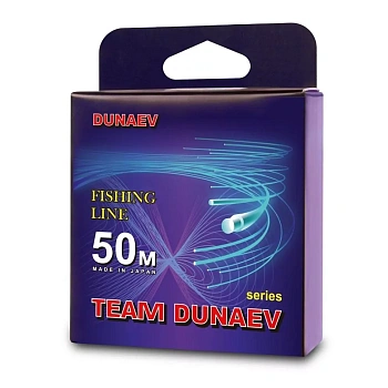 Поводочная леска Dunaev Team Dunaev  50м 1,43кг/0,117мм (Прозрачный) 