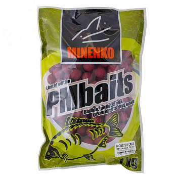 Бойлы пылящие Minenko PMbaits Monster Crab 24мм 1 кг (Монстр краб) 
