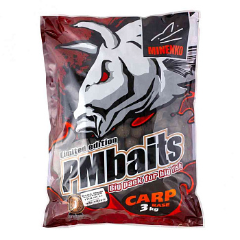 Бойлы пылящие Minenko PMbaits Fish meal 26мм 3 кг (Рыбная мука) 