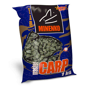 Пеллетс Minenko Master Carp Aniсe 14мм 1 кг (Анис)   Зеленый