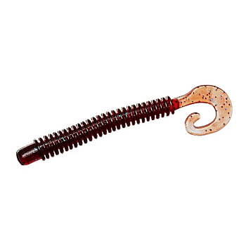 Силиконовая приманка Твистер YUMMY Baits Monster Leech 2(50мм) съедобная (color: 007)