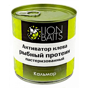 Активатор клёва  Lion Baits рыбный протеин Squid 0,43 мл (Кальмар) 