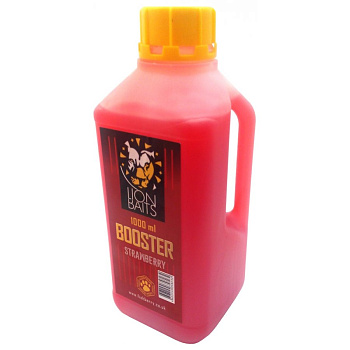 Liquid Booster Lion Baits  Strawberry 1 л (Клубника) 