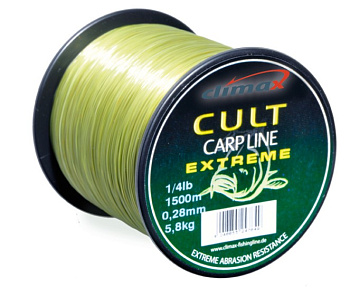 Леска Climax CULT Carp Extreme Line  1330м 7.2кг/0,30мм (Оливковая) 