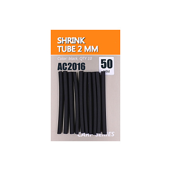 Термоусадочные трубки Orange Carp Shrink tube 2мм Черный