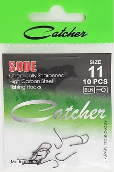 Крючки Catcher SODE  Size 11 Черный никель 