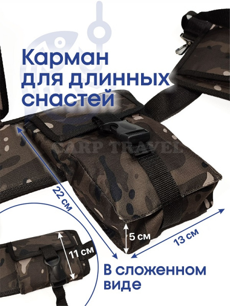 Сумка поясная с коробками 4