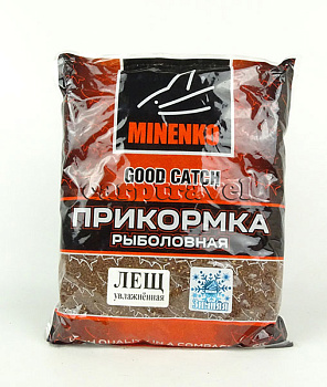 Прикормка зимняя Minenko Good Catch увлажненная  Bream 700 г (Лещ) 