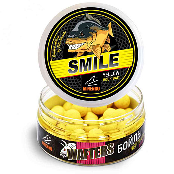 Бойлы нейтральные Minenko WAFTERS SMILE  Squid&octopus 12мм 70 г (Кальмар и осьминог) 