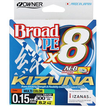 Плетеный шнур для спода и маркера Owner Spod & Marker Braid  300м 8,2кг/0,15мм (Мультиколор) 