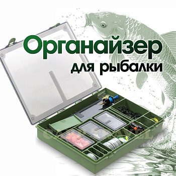 Коробка для оснасток EastShark Large Carp box-001 370х300х60мм