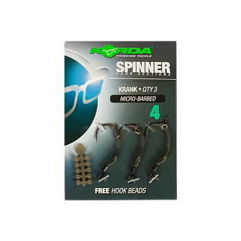 Готовая оснастка Korda Spinner hook sections Krank №4  3шт