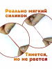 Силиконовая приманка  РыбаСнасти Опарыш (Красный, Бежевый) 6