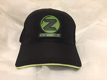 Бейсболка Zemex  One size Черный