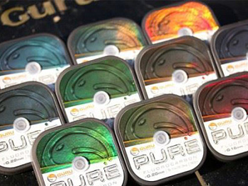 Леска Guru Pure Fluorocarbon  50м 1,8кг/0,16мм Прозрачный 