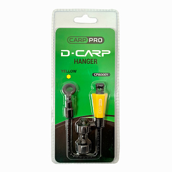 Механический сигнализатор поклевки c цеп Carp Pro Hanger D-Carp желтый