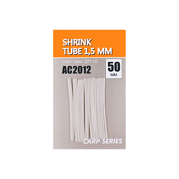 Термоусадочные трубки Orange Carp Shrink tube 1.5мм Прозрачный