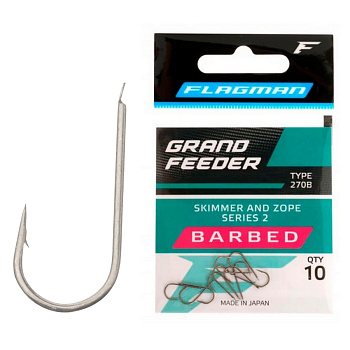 Крючки с лопаткой F-fishing Grand Feeder Skimmer And Zope Series 2 Size 14  
