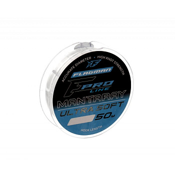 Леска F-fishing Mantaray Ultra Soft  50м 1,37кг/0,14мм (Прозрачная) 