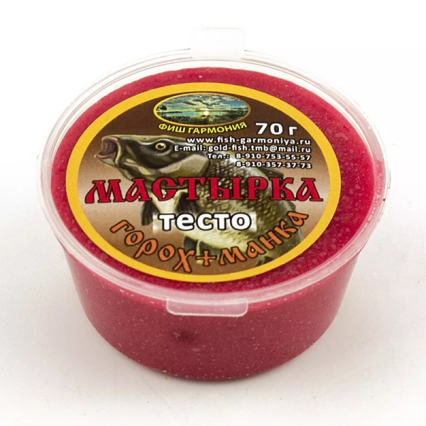 Тесто готовое Фиш гармония  клубника