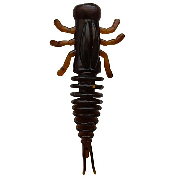Силиконовая приманка Личинка YUMMY Baits Valara 2(50мм) съедобная (color: 016)