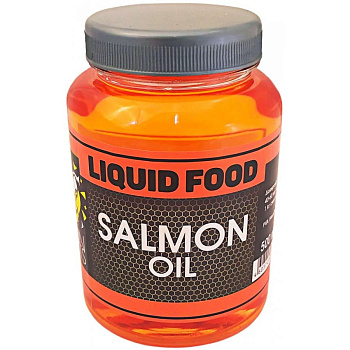 Жидкий ликвид Lion Baits Liquid Food Salmon oil 500 мл (Масло лосося) 