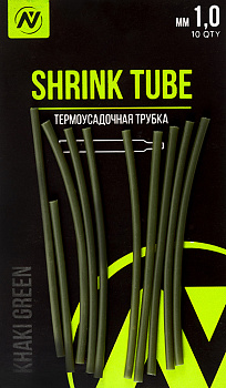 Термоусадочная трубка VN Tackle Shrink Tube 1мм khaki green