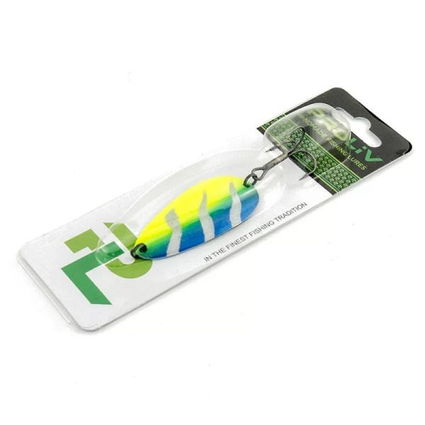 Колеблющаяся блесна Proliv Ложка с ребром нерж. 60 мм 14гр. 18N нерж.