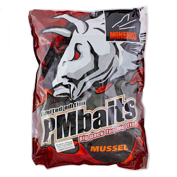 Бойлы пылящие Minenko PMbaits Mussel 26мм 3 кг (Мидия) 