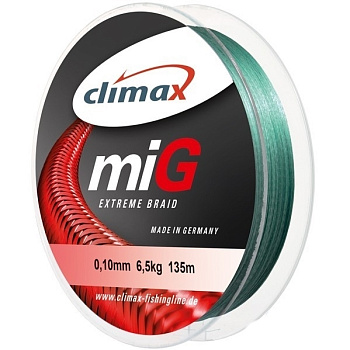 Плетеный шнур Climax Mig Braid NG  100м 11,5кг/0,16мм (Серо-зеленый) 