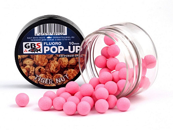 Бойлы плавающие GBS Baits   Tiger Nut  12мм 50 г (Тигровый Орех розовый) 