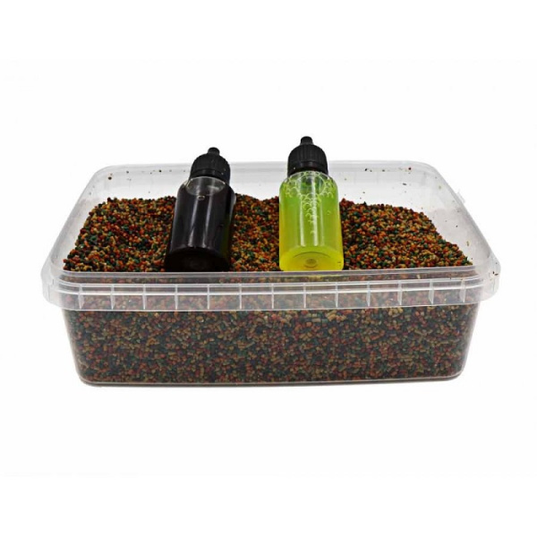 Метод микс 3 в 1 Lion Baits  Strawberry 0,5 кг (Клубника) 1