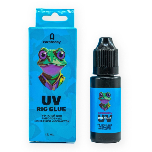 УФ клей для рыболовных монтажей и оснасток UV Rig Glue CARPTODAY