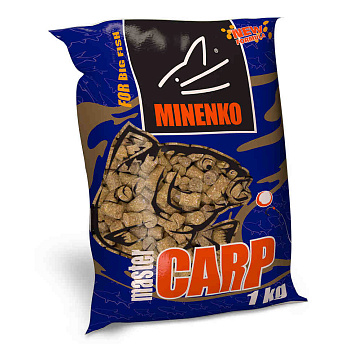 Пеллетс Minenko Master Carp Sweet corn 14мм 1 кг (Сладкая кукуруза)   Желтый