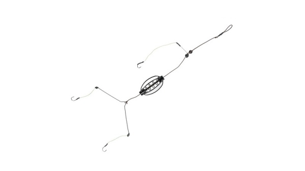Готовый монтаж с коромыслом EastShark SS Арбуз 3 крючка 50г. 1шт 11