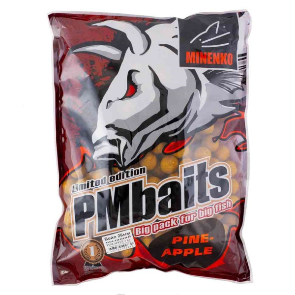 Бойлы пылящие Minenko PMbaits Orange Plum 20мм 3 кг (Оранжевая слива)
