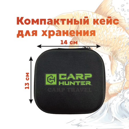 Набор механических сигнализаторов (батов) Carp Hunter Black Label 4шт 3
