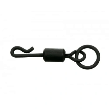 Вертлюг с кольцом и быстросъемом Carp Pro Quick change swivel with ring sz4, 5шт