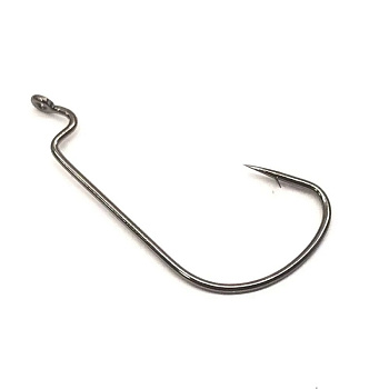 Крючок офсетный Рыболовная империя Fish_Emp OFFSET Size 4/0 Никель 5шт