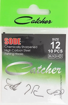 Крючки Catcher SODE  Size 12 Черный никель 